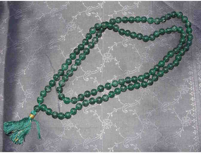 Sacred Jade Mala Blessed in Haidakhan (10mm)