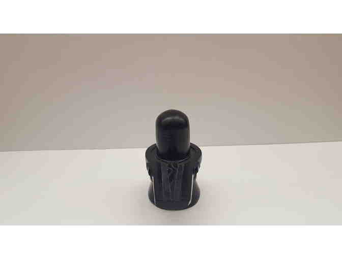 5" Tall Black Shive Lingam - Photo 2