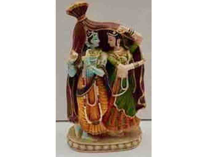 12' Lovely Resin Murti of Radha and Krishna together