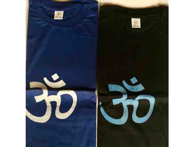 Om 100% T-Shirts Cotton from India (set of 2 large size) - Photo 1
