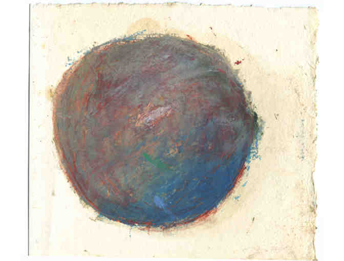 Robin Ross, 'Tabu 43a/44' two sided oil on paper, 8.5' x 9.5' value $125, starting bid $