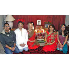 Ajay and Sabina Pradam and family