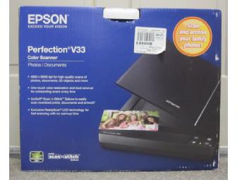 Epson Perfection V33 flatbed scanner