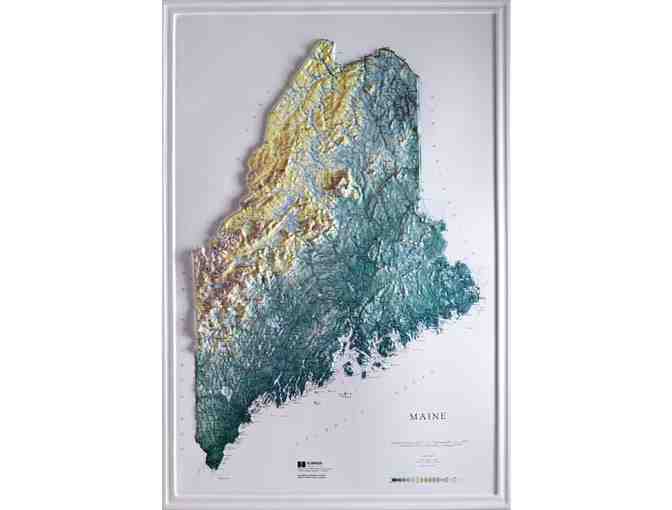 Raised Relief Map