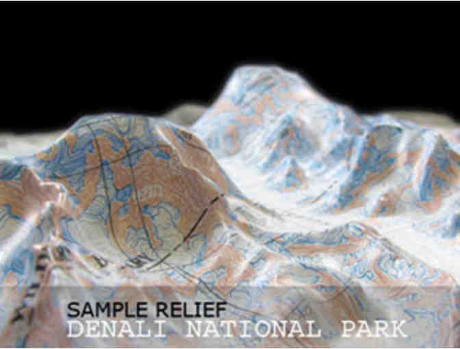 Raised Relief Map
