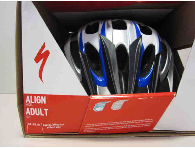 Specialized adjustable bicycle helmet