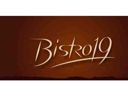 Bistro 19 Gift Certificate - $75