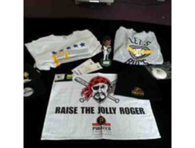 Pittsburgh Pirates goodie bag and Tickets