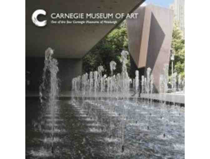 One year family membership to the Carnegie Museums