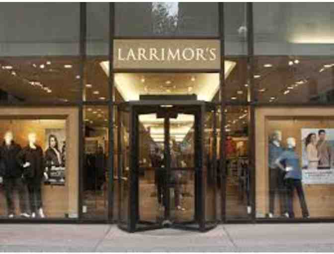 Larrimors: $250 Gift Certificate