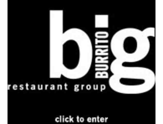 Big Burrito Gift Certificate - $25