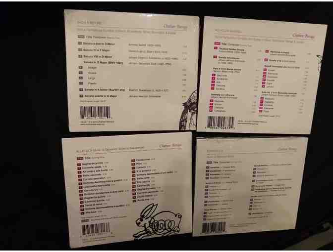 Chatham Baroque, Ltd - 2 Tickets to a Concert in April 2019 and 4 CDs