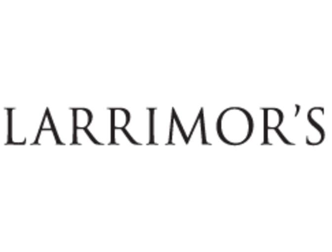 Larrimors: $250 In-store Gift Certificate