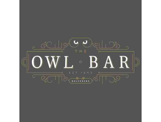 The Owl Bar Gift Certificate: $50.00 - Photo 1