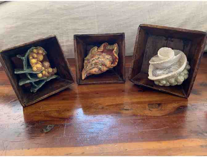 PRICE DROP ALERT: Bridget Parlatto Set of 3 3D Box Sculptures - Photo 1