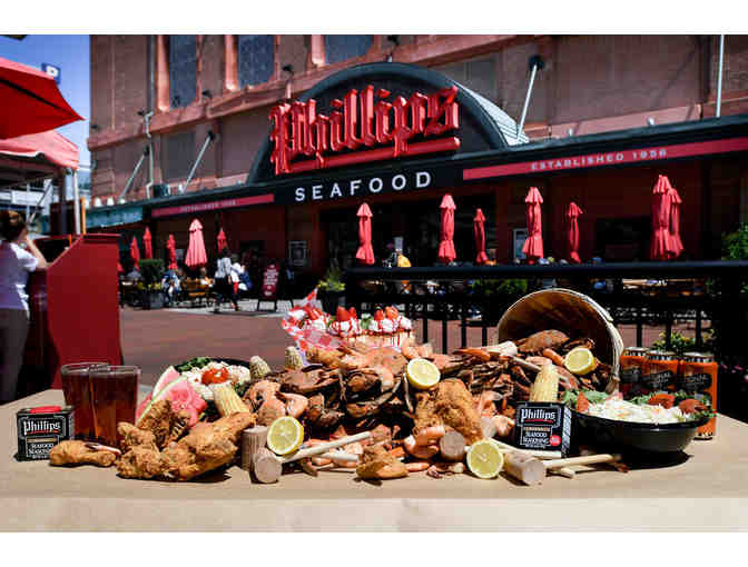 Phillip's Seafood Crab Deck: $100.00 Gift Card + Merch Gift Bag - Photo 1