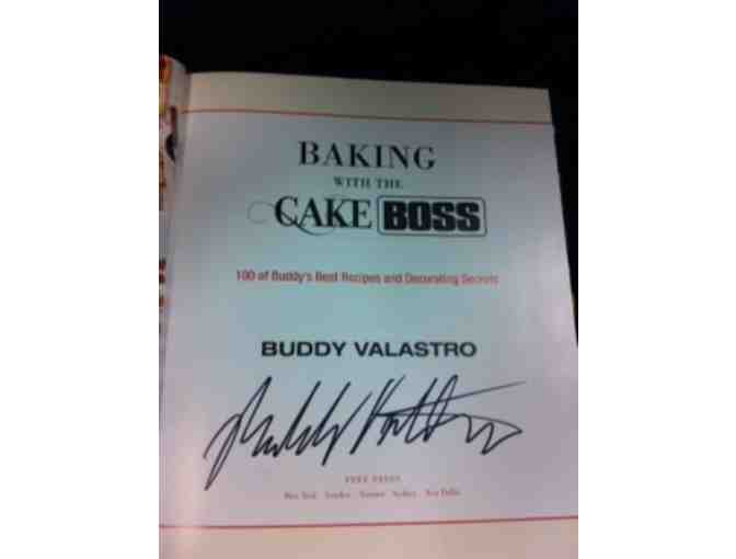 Cake Boss Cook Book signed by Buddy Valastro
