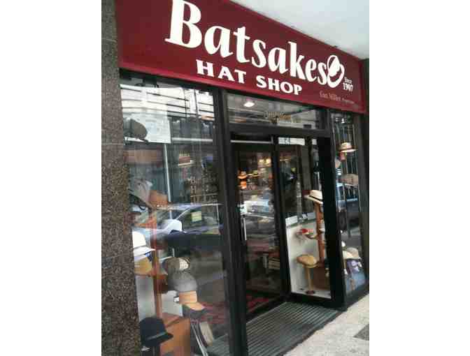 BATSAKES HAT SHOP - HANDMADE WESTERN HAT - SIZE 7 1/4