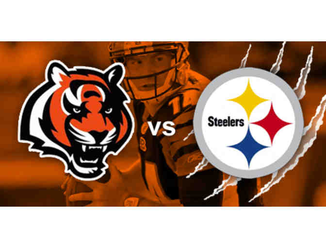 2018 BENGALS VS STEELERS - (2) TICKETS TO THE 2018 HOME GAME + PARKING PASS - Photo 1
