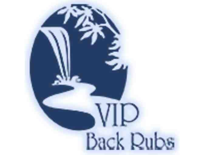 VIP BACKRUBS - ONE HOUR RELAXATION MASSAGE - HYDE PARK LOCATION