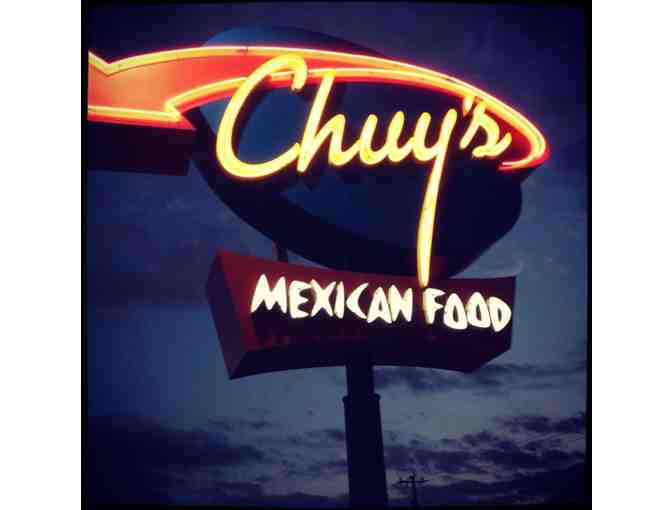 CHUY'S TEX-MEX - DINNER FOR TWO