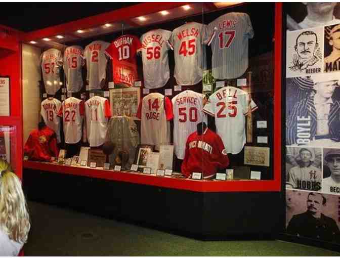 CINCINNATI REDS HALL OF FAME AND MUSEUM  - FOUR (4) ADMISSION TICKETS - Photo 2