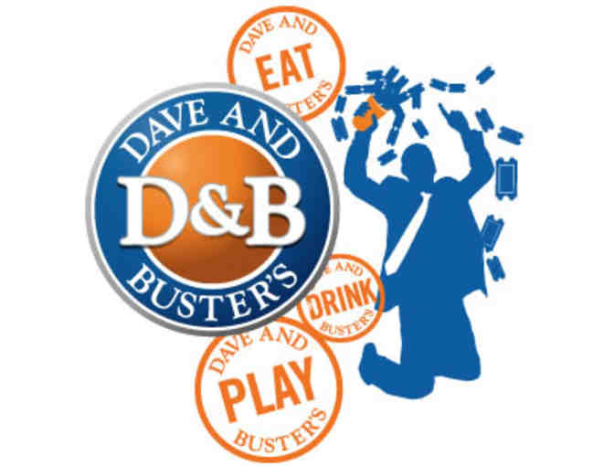 DAVE & BUSTER'S - FOUR (4) HOURS OF UNLIMITED SIMULATOR/VIDEO PLAY POWER CARDS