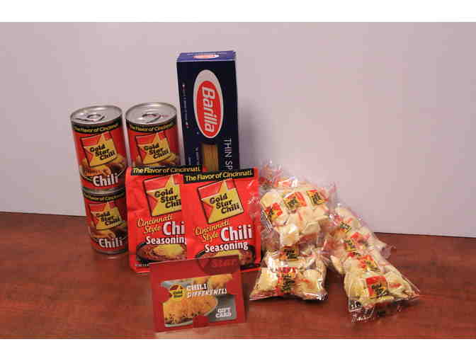 GOLD STAR CHILI GIFT BASKET  FULL OF GOLD STAR FOOD PRODUCTS AND $50 GIFT CARD