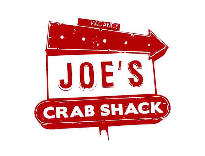 JOE'S CRAB SHACK - BUCKET WITH TWO T-SHIRTS, 2 PINT GLASSES, PILSNER &  1 APPETIZER CARDS