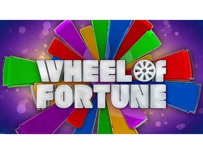 WHEEL OF FORTUNE - FOUR (4) PRODUCTION PASSES TO TAPING AT SONY PICTURES STUDIOS