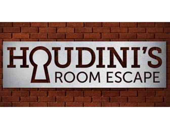HOUDINI'S ROOM ESCAPE - TWO (2) ADMISSION TICKETS - Photo 1