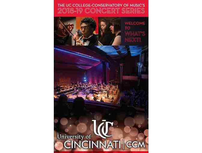 UC COLLEGE-CONSERVATORY OF MUSIC - TWO (2) TICKETS TO CCM ORCHESTRA CONCERT 2019-20 - Photo 4