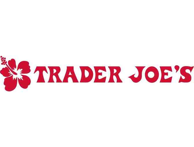 TRADER JOE'S - TOTE FULL OF TRADER JOE'S FAVORITES!  SNACKS, DRINKS, SEASONING & SHAMPOO!