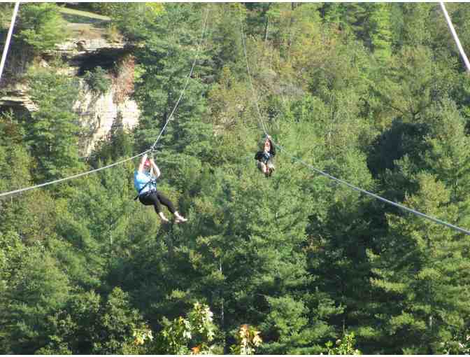 RED RIVER GORGE ZIPLINE CANOPY TOURS - GIFT CARD FOR ONE ZIPLINE CANOPY TOUR