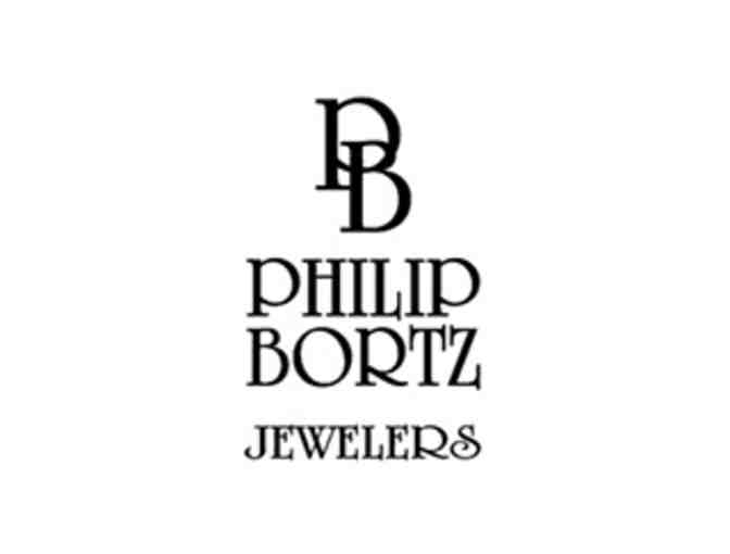 Philip Bortz Jewelers - 14k White Gold Diamond Solitaire Necklace
