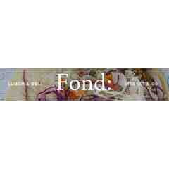 Fond: Lunch & Deli