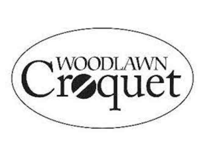 Registration, Lesson by Woodlawn experts, and personal croquet mallets for 2