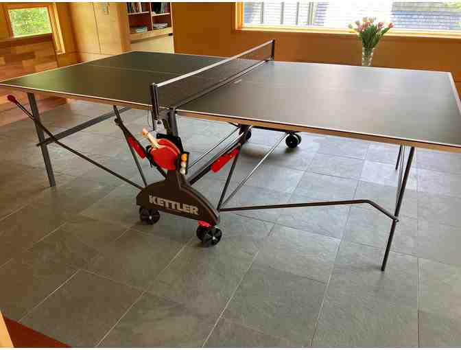 Kettler Ping Pong Table, with Paddles and Balls