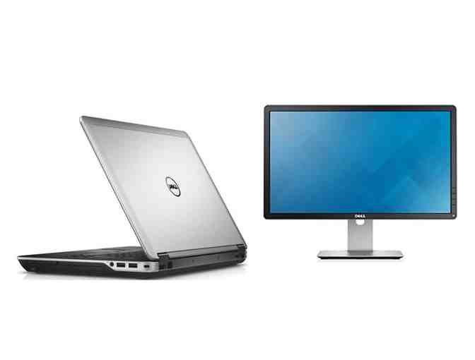 Laptop and monitor bundle (used)