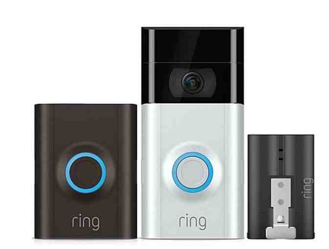 Ring Video Doorbell 2 HD Security with Extra Battery