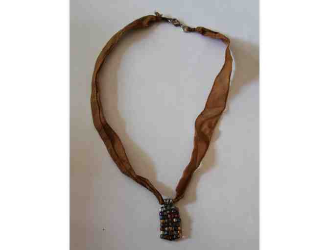 Beige Necklace from Zipporah Beads