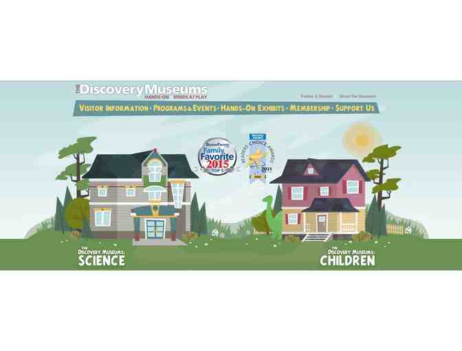 4 Pack of Passes to the Discovery Museums - Photo 1