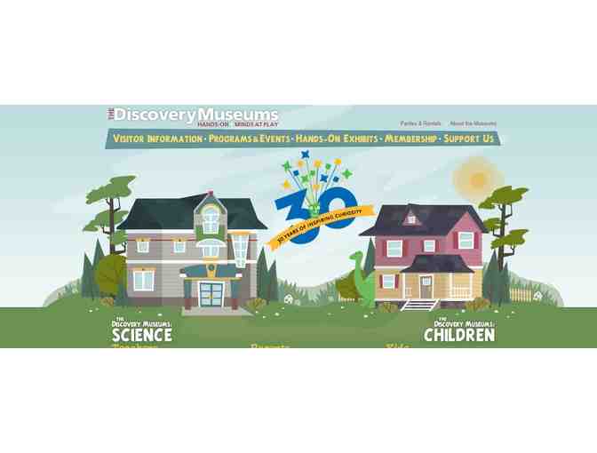 4 Pack of Passes to the Discovery Museums - Photo 3