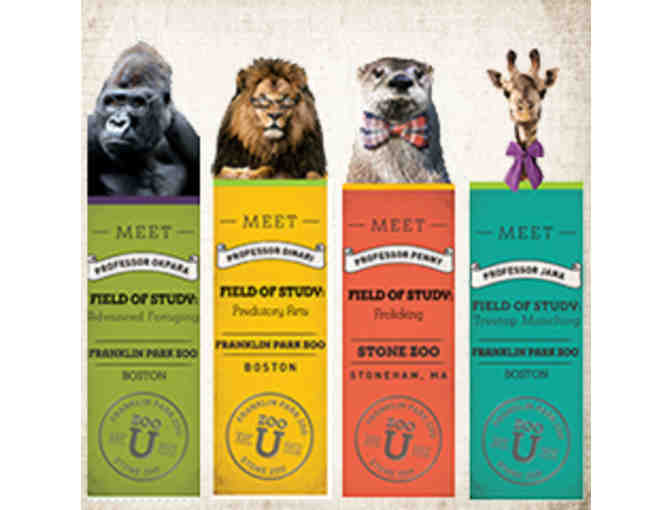 4 Tickets to either Franklin Park Zoo or Stone Zoo - Photo 2