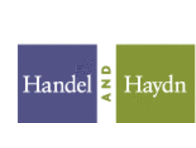 2 Tickets to Handel and Haydn Society | Harry Christophers Artistic Director - Photo 1
