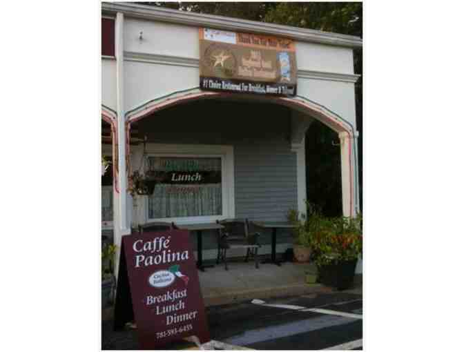 $30 Caffe Paolina Gift Certificate