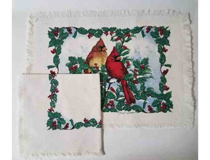 Stevens Linen Placemats with Napkins