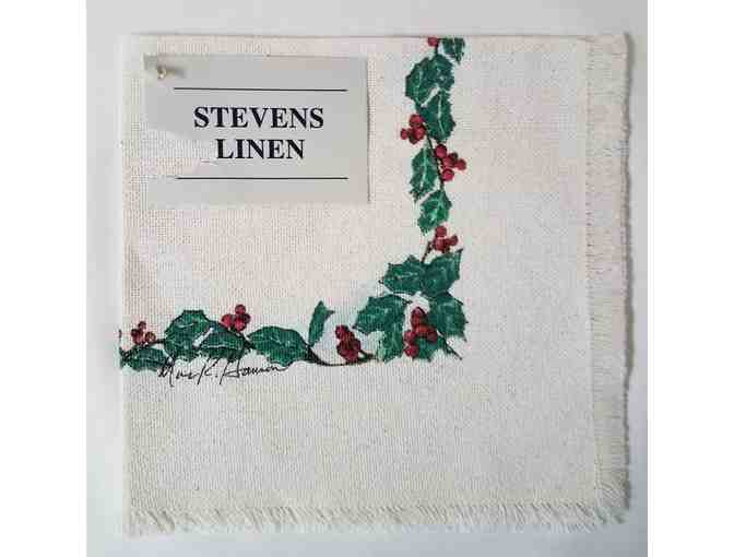 Stevens Linen Placemats with Napkins