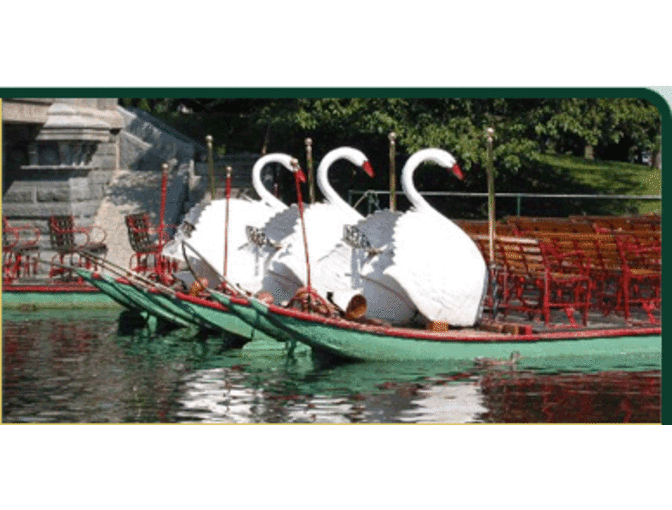 Four Tickets for the Swan Boats of Boston