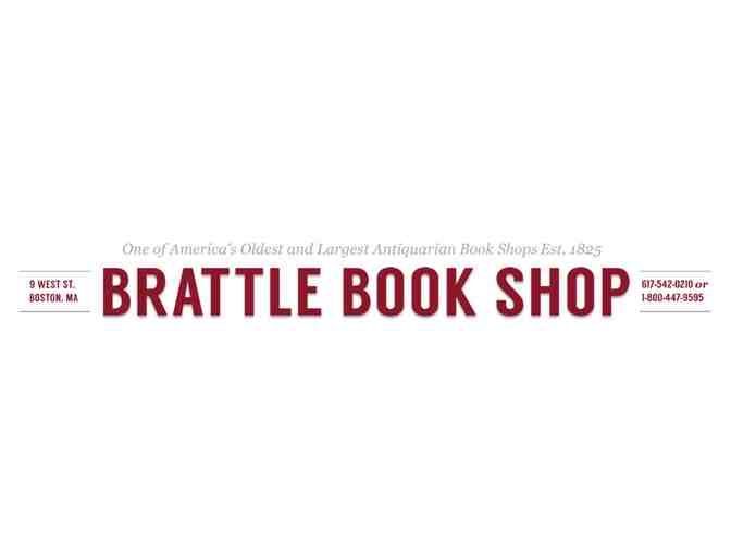 Brattle Book Shop Gift Certificate